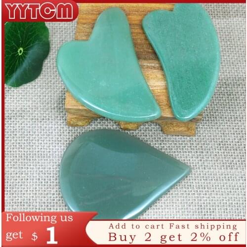 Scraping MassageTool Body Massager scratching Guasha stone SPA jade Scraper for Face Back Health Care Anti-wrinkle