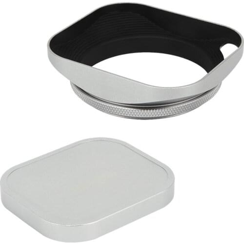 Haoge Metal Screw-in Lens Hood with Hollow Out Designed and Metal Cap are specially designed for the lens with 58mm filter size