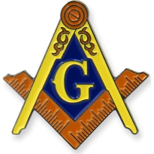 Custom Metal Masonic Enamel Badge cheap OEM masonic lapel pin hot sales masonic badges pin