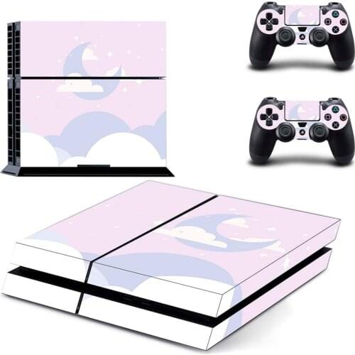 Starry Sky Cloud PS4 Stickers Play station 4 Skin Sticker Decals Cover For PlayStation 4 PS4 Console and Controller Skins