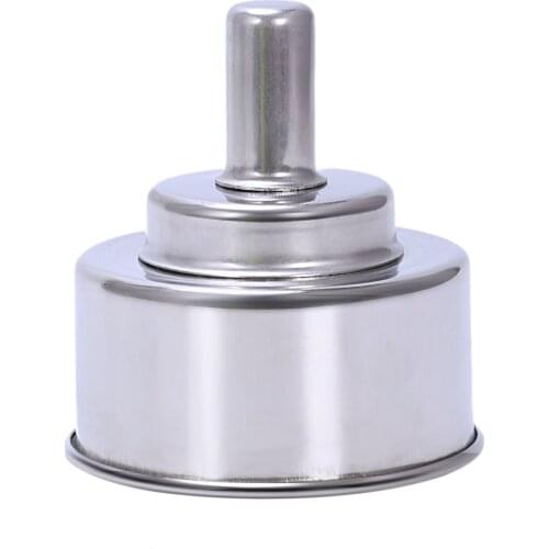New-Stainless Steel Alcohol Burner, Lab Spirit Lamp, 200 Ml (6.7 Oz)