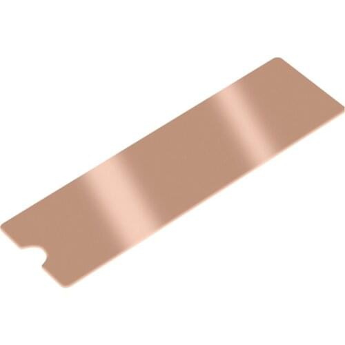 Cooling Copper Sheet M.2 Heatsink NVME Heat Sink NGFF M.2 2280 Thermal Conductivity Silicone Wafer Cooling Fan Cooler