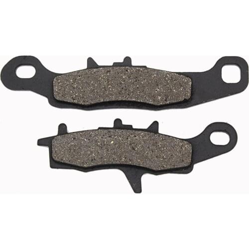 Motorcycle Front Left Brake Pads For KAWASAKI KFX450R KFX 450R KSF450 2008-2012 Quad KVF650 Prairie Brute Force KVF700 A1 A2 E D