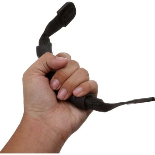 Durable Marine ABS Kayak Canoe Car Carry Handle Webbing Hand Fitting for Fishing Inflatable Boat Dinghly Replacement Acces Black