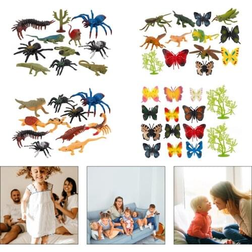 Lifelike Fun Insect Model Bug Toys for Kids Boys Toy Christmas Party Gift Toddlers