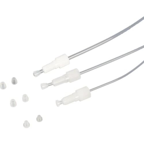 1/4-28UNF and M6 thread for 1/16, 3/32, and 1/4 tubing with high quality flangeless fittings