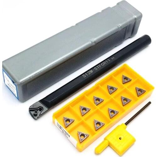 S12M-STFCR11 S10K-STFCR11 S16Q-STFCR11 S20R-STFCR11 Internal turning tool holder CNC boring bar for TCMT110204 turning inserts