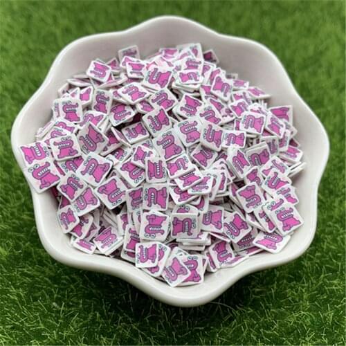 20g Halloween Crocodile cartoon doll mixture DIY Supplies Nails Art Polymer Soft Clay Accessories DIY Sequins scrapbook