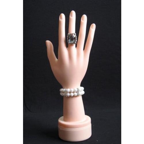 Showcase hand mannequin,plastic hand warmer mannequin for glasses,Display Base Female Gloves Jewelry Model,M00449