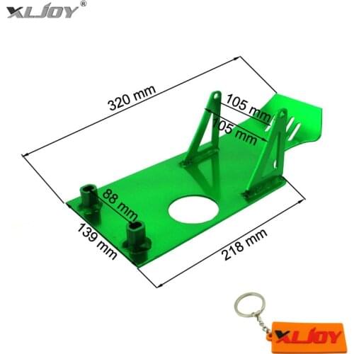 Green Aluminum Engine Skid Plate For Chinese 50cc 70cc 90cc 110cc 125cc 140cc Pit Dirt Bike Lifan YX Taotao BSE SSR YCF IMR