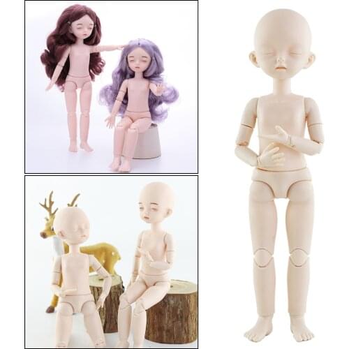 1/6 Female Doll Body, 22 Joints 28cm Fexible Girl Doll Toys for DIY Makeup
