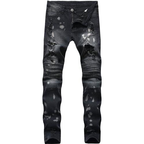 2021 new arrival four seasons jeans men fashion elasticity mens jeans male cotton jeans men pencil pants,NZ009