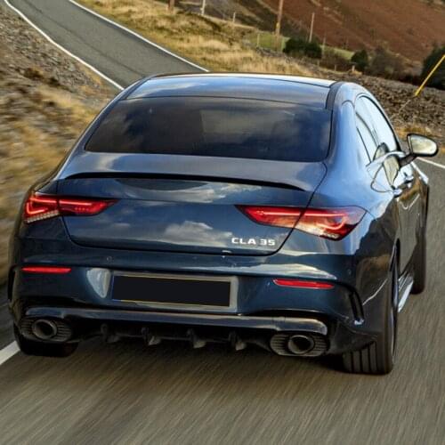 2021 Suitable For Modification the of Benz Cla 200 260 Cla35 Amg C118 Lip and Tail Throat Spoiler