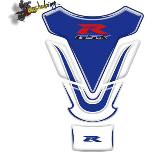 3D Carbon Fiber Fuel Tank Cover Cap Sticker For GSXR GSX-R 600 750 1000 GSX1300R SV1000 SV650 Racing Motorcycle Decal