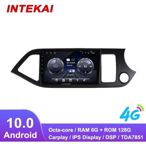 10.1"Android 10.0 Car Radio GPS Navigation autoradio multimedia player for KIA PICANTO Morning RHD 2011-2014 head unit stereo