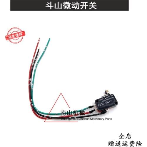 Free shipping Daewoo Doosan DX55 60 micro switch hydraulic safety lock switch pilot lock switch excavator accessories