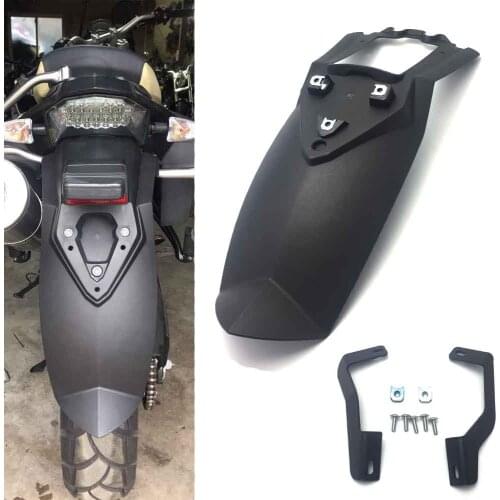 Motorcycle Rear Fender Mudguard Tire Hugger Splash Guard Black For BMW F800GS ADV F700GS F650GS 2008-2017
