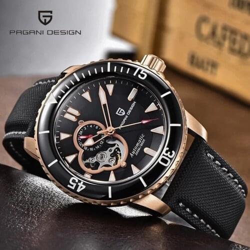 2021 Pagani Design New Men' Mechanical Watches Fashion Simple Top Waterproof Stainless Steel Automatic Night Light Watch Relogio