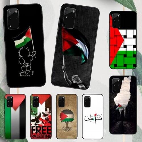Palestine Flag Phone Case For Samsung A50 A51 A71 A20E A20S S10 S20 S21 S30 Plus ultra 5G M11