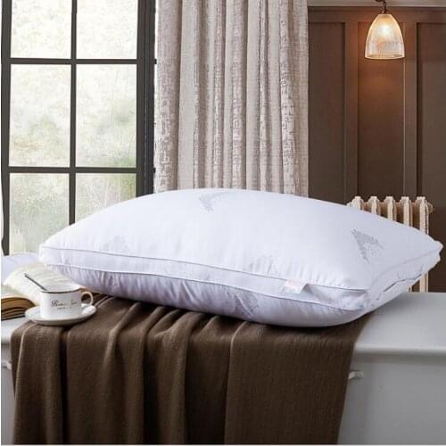 Home Textile Sleeping Pillow down light white Pillow Zero Pressure Memory Pillow Neck Health 45*72cm high qulity cotton pillow