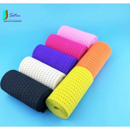 10 cm Wide Colorful Mesh Elastic Band Soft Breathable Thin Elastic Band For Baby Umbilical Trousers Waist Dress Fashion A0025A