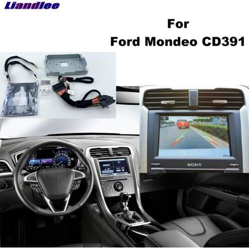 Liandlee Parking Camera Interface Reverse Back Up Park Camera Kits For Ford Mondeo CD391 Original Display Upgraded