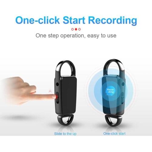 Brand New 4GB/8GB Mini Keychain USB Flash Drive MP3 Player Voice Activated Recorder Noise Reduction Audio Sound Dictaphone