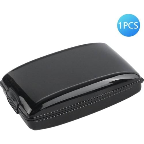 1 Pc Men Aluminum Bank Card Holder Blocking Hard Case Wallet Solid Credit Card Anti-rfid Scanning Protect Card Holder Box Casual