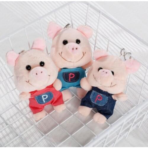 Pig-strap stuffed toy pendant prize little doll hanging wall doll small gift activity to give practical cute funny piglets