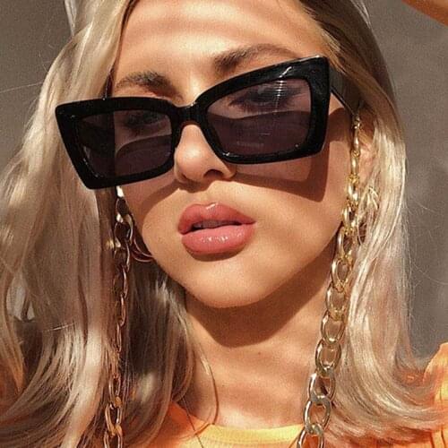 ONEVAN 2021 Vintage Sunglasses Women Luxury Brand Square Sun Glasses Women/Men Classic Cateye Eyewear Mirror Retro Oculos De Sol