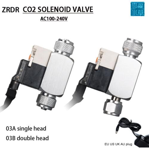 WYIN 110-240V Low Temperature DIY CO2 Aquarium Magnetic Solenoid Valve Regulator, Carbon dioxide solenoid valve