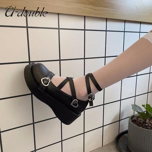U-DOUBLE Shoes With Medium Heels