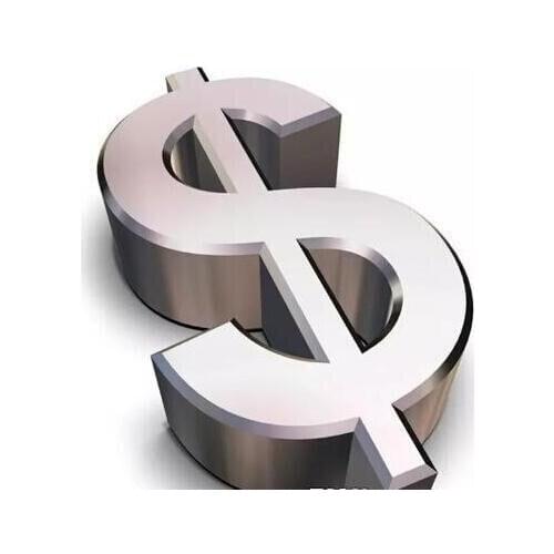 USD$1 to Make Up the Difference, Designated product. Supplementary to the Total Amount