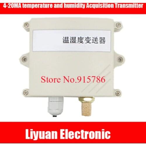 High Precision 4-20MA temperature and humidity Acquisition Transmitter/0-5V 0-10V rain analog temperature and humidity sensor