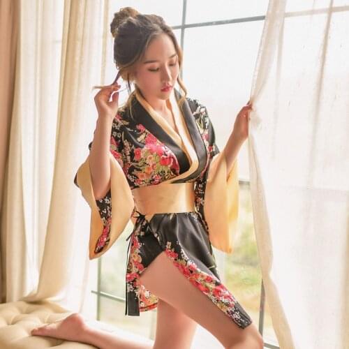 Japanese kimono yukata female kimono fashion blouse women 2019 cosplay sexy cardigan haori traditional kimonos dress FF001