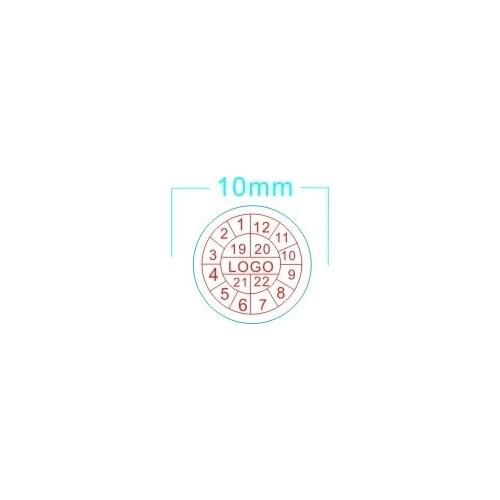 1000pcs/Lot Warranty Custom Logo Fragile Sticker Void If Seal Broken, Diameter Free Shipping