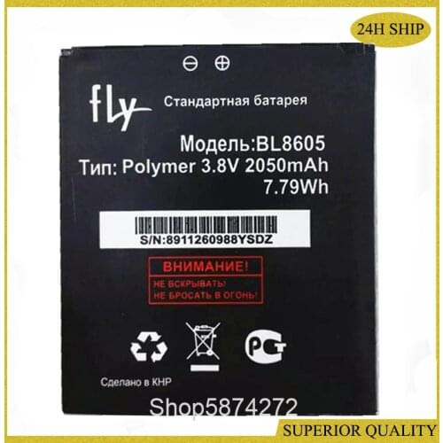 3.8V 2050mAh BL8605 BL 8605 Battery for fly FS502 BL8605 mobile phone Battery