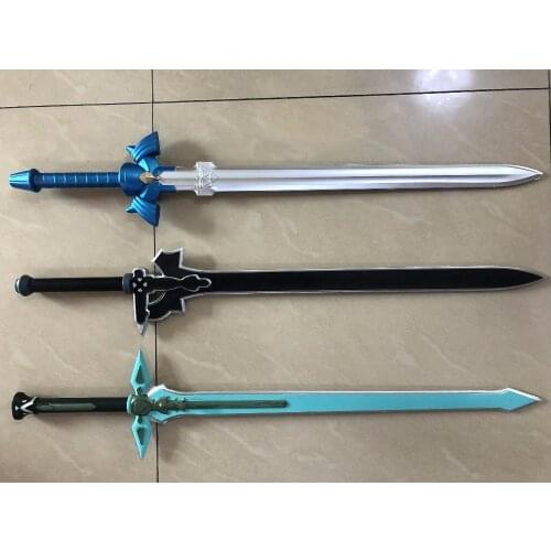 3 Styles Cosplay Sword 1:1 The SkySword SAO Elucidator Dark Repulser Sword Art Online Weapon Sword PU Kids Halloween Toy 80cm