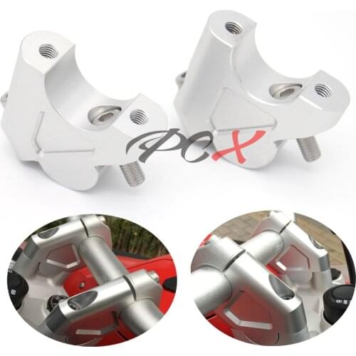Motorcycle Accessories Handle Bar Clamps Handlebar Risers CNC Aluminum For BMW S1000XR S1000 XR 2015 2016 2017