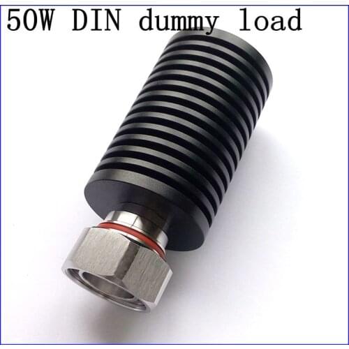 Free shipping 50W 7/16 DIN male connector rf dummy load,RF termination load , 50 ohm, DC to3 GHz