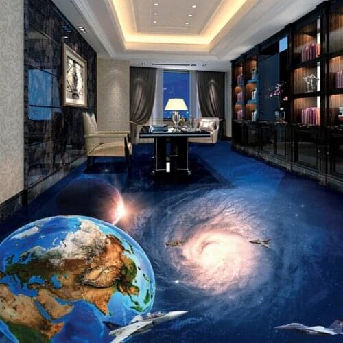 Dropship Fatman Self Adhesive Wallpaper Flooring Moisture Proof Earth Waterproof Wallpapers Kids Wallpaper 3d Floor Wallpaper