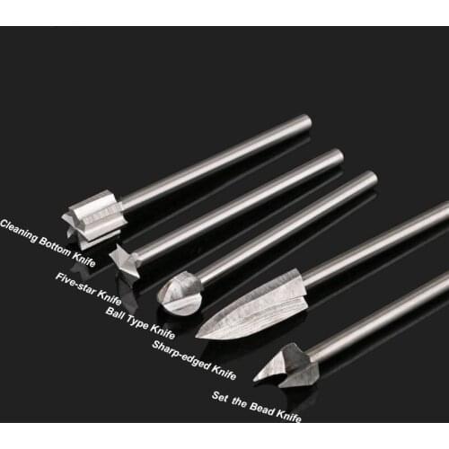 Electric Woodworking Carve Knife Set Carving Tools Woodworking Chisel Cutter Electric Grinding Knife