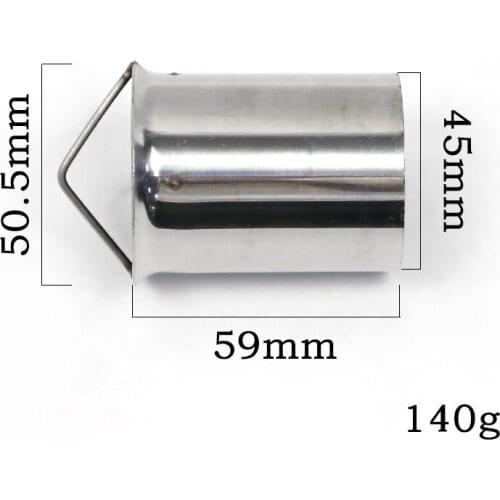 Motorcycle 51mm Inlet Exhaust Muffler Adjustable DB Killer Silencer Reduce Noise Sound Racing Eliminator Front Catalyst