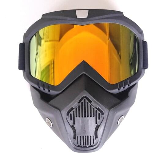 Cool Cycling Riding Motocross Sunglasses Ski Snowboard Eyewear Mask Goggles Helmet Tactical Windproof Motorcycle Glasses Masks