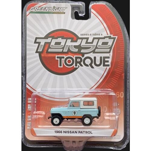 Greenlight cars 1/64 1966 NISSAN PATROL GULF COATING Collection Metal Diecast Model Cars Toys