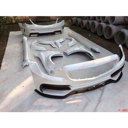 Z-ART wide body kit for C class 2015-2019 tuning body kit for W205 C class 4 door wide tuning body kit W205 retrofit body kit