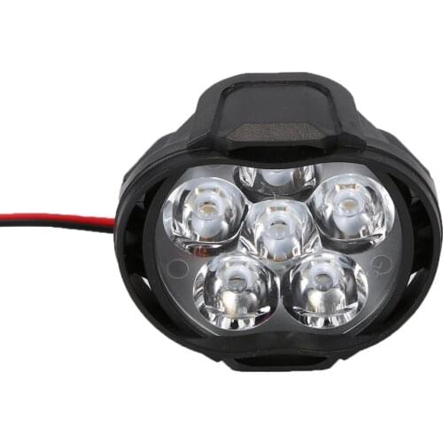 Motorcycles Headlight 6500k White Super Bright 6 LED Working Spot Light Motorbike Fog Lamp 1200LM LED Scooters Spotlight