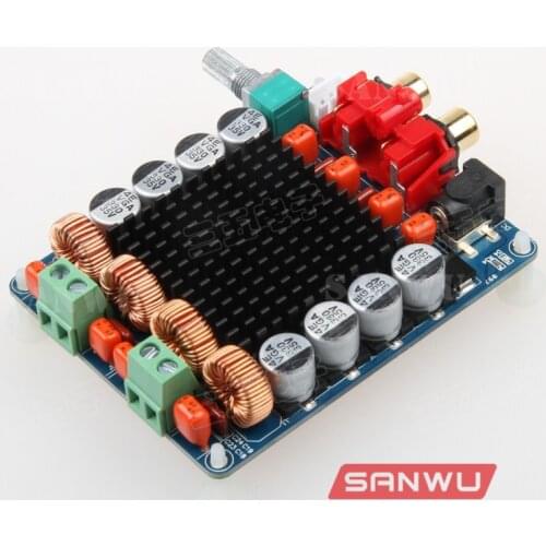 TPA3116 digital power amplifier board dual channel stereo 2X50W