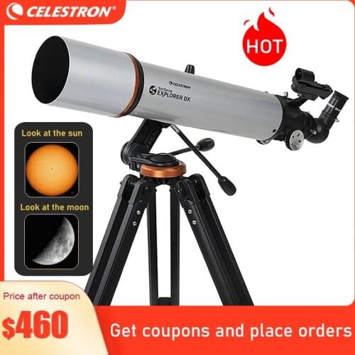 Celestron Starsense Explorer Dx 102AZ Smartphone App-Enabled Telescoop 102Mm F/6.5 Professional astronomical telescope