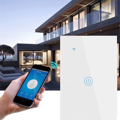 Smart Touch Switch Graffiti Style Support Voice Speaker Control Automatically Turned On And Of Enjoy Convenient Home1/2/3/4 Gang